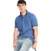 imageNautica Mens Classic Short Sleeve Solid Performance Deck Polo ShirtAlaskan Blue