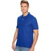 imageNautica Mens Classic Short Sleeve Solid Performance Deck Polo ShirtBright Cobalt