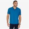 imageNautica Mens Classic Short Sleeve Solid Performance Deck Polo ShirtCargo Blue