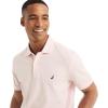 imageNautica Mens Classic Short Sleeve Solid Performance Deck Polo ShirtCradle Pink