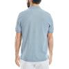 imageNautica Mens Classic Short Sleeve Solid Performance Deck Polo ShirtDeep Anchor Hea