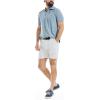 imageNautica Mens Classic Short Sleeve Solid Performance Deck Polo ShirtDeep Anchor Hea