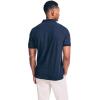 imageNautica Mens Classic Short Sleeve Solid Performance Deck Polo ShirtFrench Navy