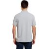 imageNautica Mens Classic Short Sleeve Solid Performance Deck Polo ShirtGrey Basic Polo