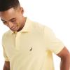 imageNautica Mens Classic Short Sleeve Solid Performance Deck Polo ShirtMellow Yellow