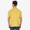 imageNautica Mens Classic Short Sleeve Solid Performance Deck Polo ShirtMustard Field