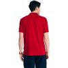 imageNautica Mens Classic Short Sleeve Solid Performance Deck Polo ShirtNavtech Performance Red