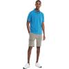 imageNautica Mens Classic Short Sleeve Solid Performance Deck Polo ShirtNavtech Performance Spinner Blue