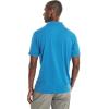 imageNautica Mens Classic Short Sleeve Solid Performance Deck Polo ShirtNavtech Performance Spinner Blue
