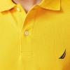 imageNautica Mens Classic Short Sleeve Solid Performance Deck Polo ShirtOld Gold