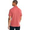 imageNautica Mens Classic Short Sleeve Solid Performance Deck Polo ShirtRusted Hull