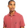 imageNautica Mens Classic Short Sleeve Solid Performance Deck Polo ShirtRusted Hull