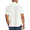 imageNautica Mens Classic Short Sleeve Solid Performance Deck Polo ShirtSail Cream