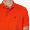 imageNautica Mens Classic Short Sleeve Solid Performance Deck Polo ShirtSpicy Orange