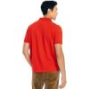 imageNautica Mens Classic Short Sleeve Solid Performance Deck Polo ShirtSunrise Red