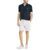 imageNautica Mens Classic Short Sleeve Solid Performance Deck Polo ShirtTrue Black