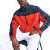 imageNautica Mens Competition Sustainably Crafted FullZip MixedMedia JacketBright Red