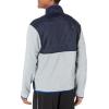 imageNautica Mens Competition Sustainably Crafted FullZip MockNeck JacketGrey Heather