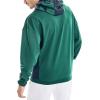 imageNautica Mens Competition Sustainably Crafted Logo Drawcord Pullover HoodieTidal Green