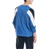 imageNautica Mens Competition Sustainably Crafted LongSleeve TShirtBright Cobalt