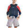 imageNautica Mens Competition Sustainably Crafted LongSleeve TShirtNavy