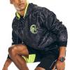 imageNautica Mens Competition Sustainably Crafted Printed HoodieTrue Black