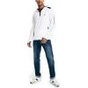 imageNautica Mens Competition Sustainably Crafted QuarterZip HoodieBright White