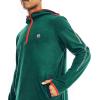 imageNautica Mens Competition Sustainably Crafted QuarterZip HoodieTidal Green