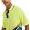 imageNautica Mens Competition Sustainably Crafted Relaxed Fit PoloBlazing Yellow