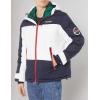 imageNautica Mens Competition Sustainably Crafted Tempasphere Colorblock ParkaNavy