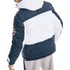 imageNautica Mens Competition Sustainably Crafted Tempasphere Colorblock ParkaNavy