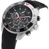 imageNautica Mens NAPNOS301 One Black Silicone Strap Watch