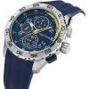 imageNautica Mens NAPNSS301 NST 101 Blue Silicone Strap Watch