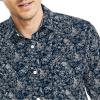 imageNautica Mens Printed Poplin ShirtMaritime Navy