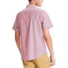 imageNautica Mens ShortSleeve Oxford ShirtBiking Red