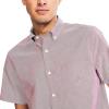 imageNautica Mens ShortSleeve Oxford ShirtBiking Red