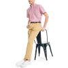 imageNautica Mens ShortSleeve Oxford ShirtBiking Red