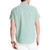 imageNautica Mens ShortSleeve Oxford ShirtCoastal Pine