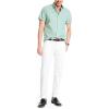 imageNautica Mens ShortSleeve Oxford ShirtCoastal Pine
