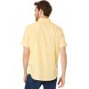 imageNautica Mens ShortSleeve Oxford ShirtLight Mimosa