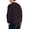 imageNautica Mens Sustainably Crafted CableKnit Crewneck SweaterShipwreck Burgundy