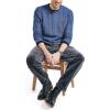 imageNautica Mens Sustainably Crafted CableKnit Crewneck SweaterUnion Blue