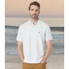 imageNautica Mens Sustainably Crafted Classic Fit Deck PoloOatmeal Heather 20