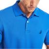 imageNautica Mens Sustainably Crafted Classic Fit Deck PoloWindsurf Blue
