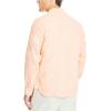 imageNautica Mens Sustainably Crafted Classic Fit Linen ShirtCoral Reef