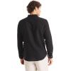 imageNautica Mens Sustainably Crafted Classic Fit Linen ShirtDeck Black
