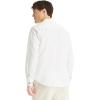 imageNautica Mens Sustainably Crafted Classic Fit Linen ShirtDeck Bright White
