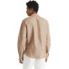 imageNautica Mens Sustainably Crafted Classic Fit Linen ShirtDeck Coconut Shell