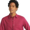 imageNautica Mens Sustainably Crafted Classic Fit Linen ShirtDeck Crimson Sunst