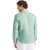 imageNautica Mens Sustainably Crafted Classic Fit Linen ShirtDeck Frosty Spruce
